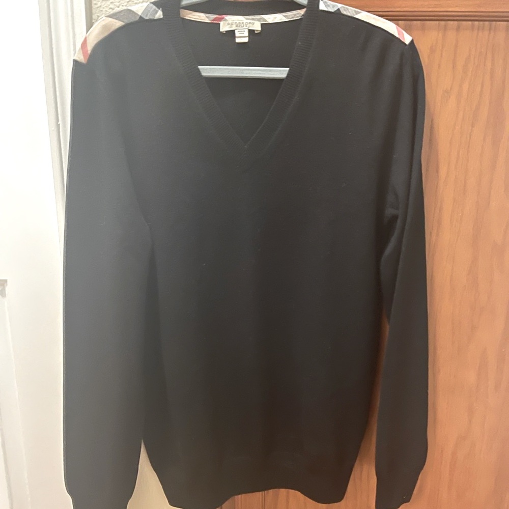 Black Burberry long sleeve